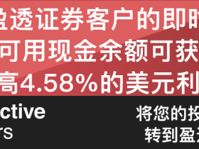 通过盈透证券(Interactive Brokers)实现全球化资本布局:投资美国国债探析