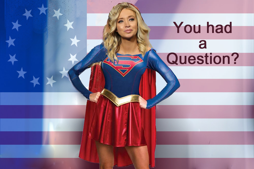美貌与智慧并重：白宫发言人 凯莱·麦肯阿尼 (Kayleigh McEnany)-图片1