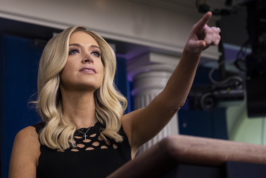 美貌与智慧并重：白宫发言人 凯莱·麦肯阿尼 (Kayleigh McEnany)-图片2