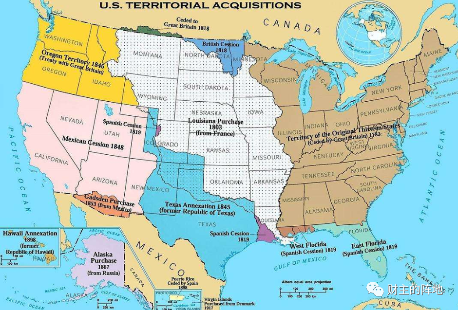 路财主 美国历史 3 一单0万平方公里土地的生意 港美股开户优惠及全球经济要闻