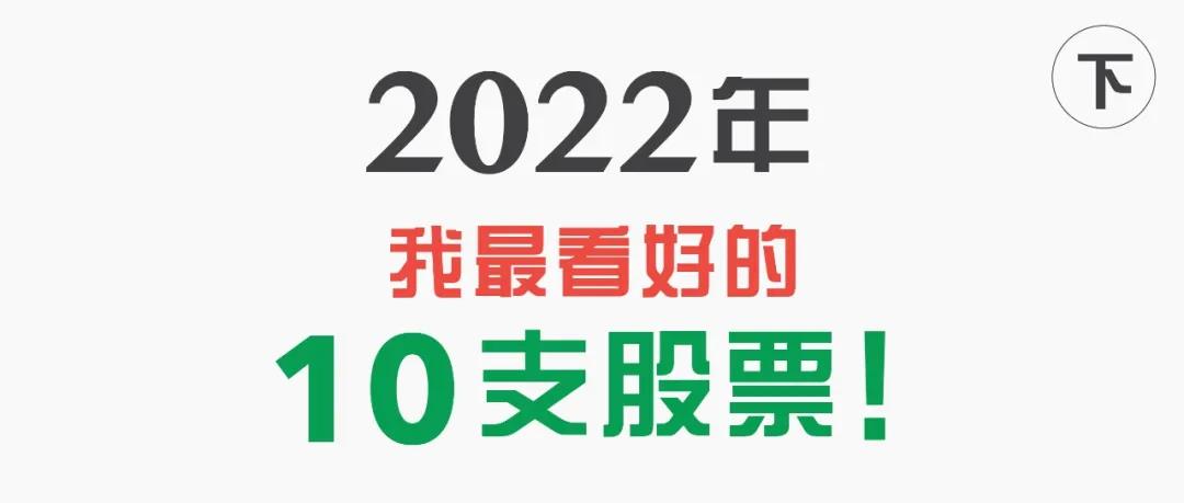 美投君：2022年我最看好的10支股票（下）-图片1