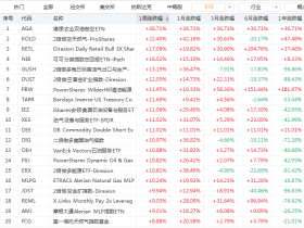购物季来袭RETL大涨超17%,华尔街做多情绪高涨!