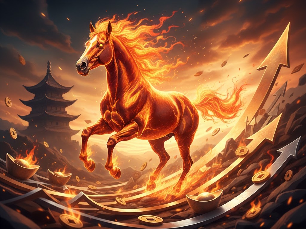 如松：祝福！烈焰马年，奔腾四方-图片1