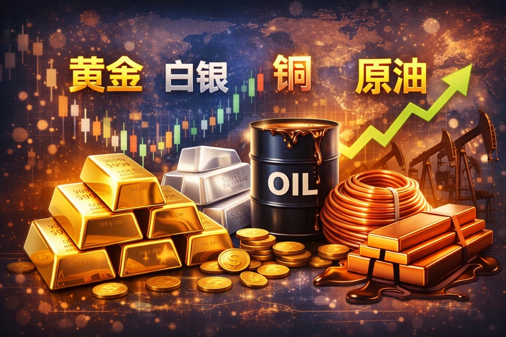 如松：原油牛市第一年，黄金白银铜的未来