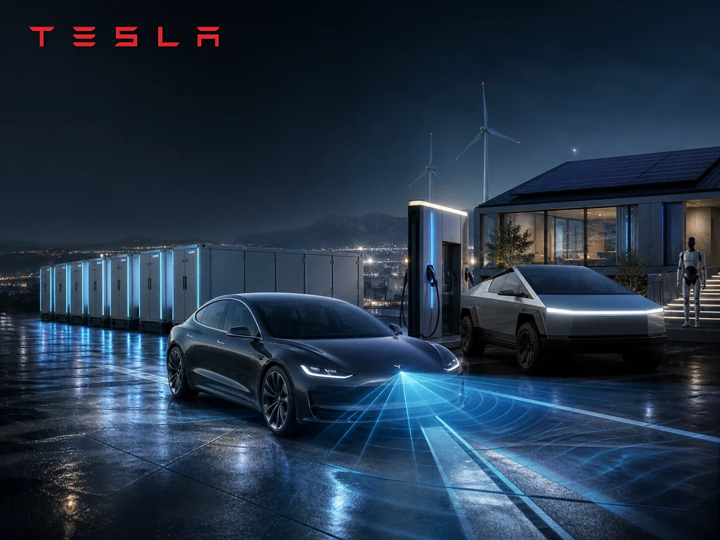 Tesla | 美股之家 - 港股美股开户投资百科全书 美国最大的电动汽车及机器人公司:特斯拉公司 Tesla, Inc.(TSLA)-图片1