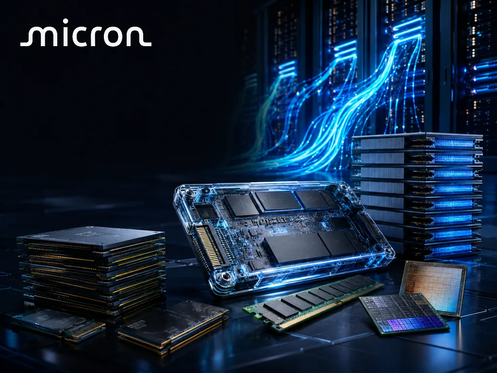 Micron Technology | 美股之家 - 港股美股开户投资百科全书 美国最大的电脑内存芯片生产商:美光科技 Micron Technology(MU)-图片1