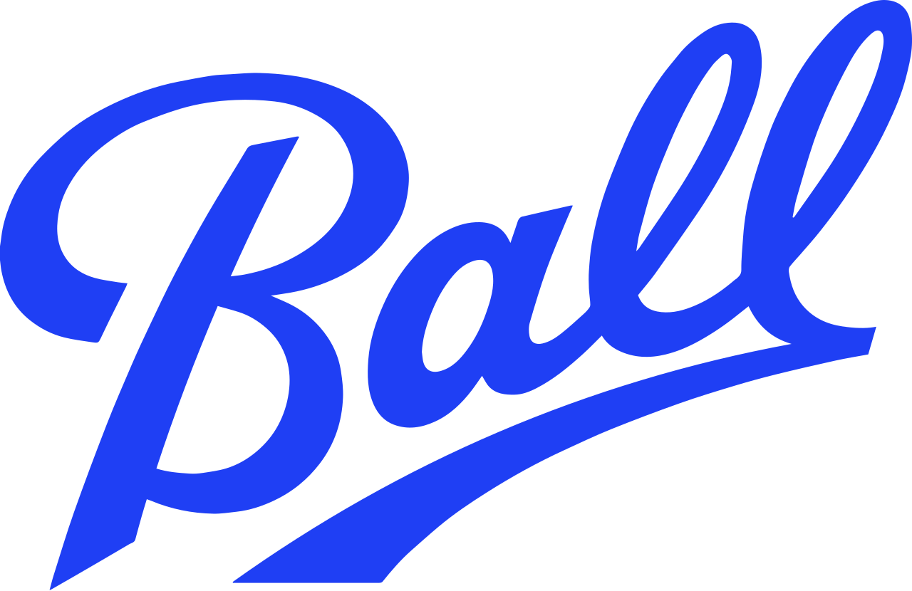 Ball Corporation Logo | 美股之家 - 港股美股开户投资百科全书 全球最大可回收金属饮料和食品容器制造商:鲍尔公司 Ball Corporation(BALL)