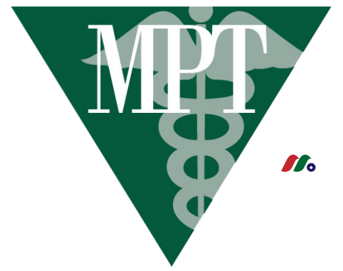 REIT公司：医疗物业信托 Medical Properties Trust(MPW)