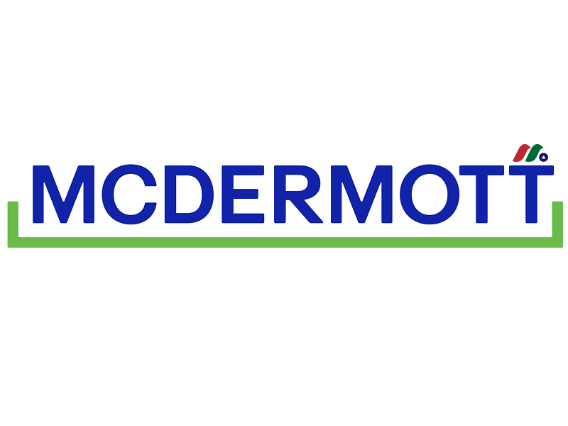 油气行业工程公司：迈克德莫特国际 McDermott International(MDR)