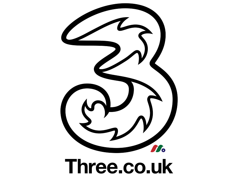 英国第四大移动网络运营商：Hutchison 3G UK Ltd (Three UK)