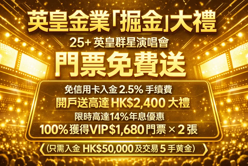 YingHuang-QunXing-YanChangHui | 美股之家 - 港股美股开户投资百科全书 🌟 英皇金業 Eunify Gold 最新开户优惠:信用卡无上限回赠 + 高达14%年息奖励