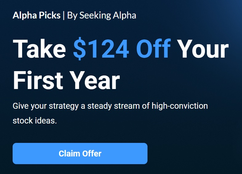 SeekingAlpha独家75折：Premium优惠74美元；Alphapicks优惠$124；一起买享$253折扣-图片3