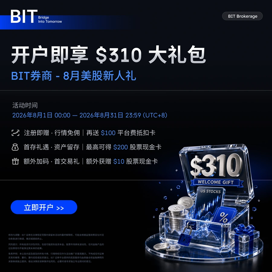 BIT-310-New-User-Gift | 美股之家 - 港股美股开户投资百科全书 最简单开户的美股券商?BIT.com美股开户指南与评测-图片3