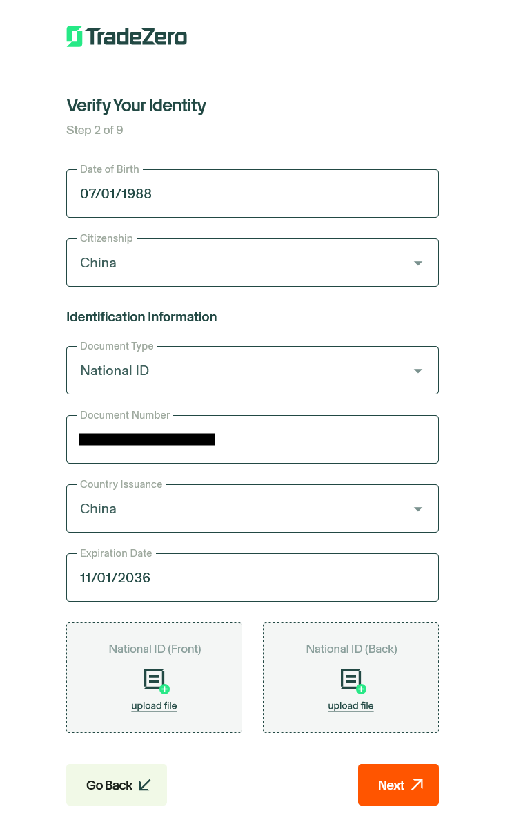 TradeZero Register Step 5 | 美股之家 - 港股美股开户投资百科全书 支持国人开户的美股券商TradeZero开户指南+开户优惠活动-图片5