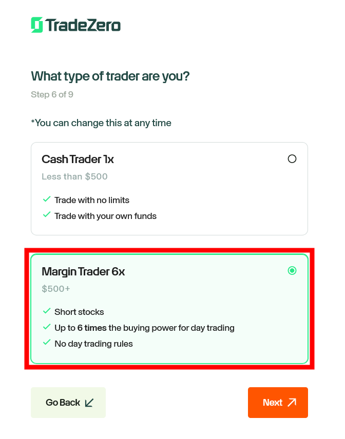 TradeZero Register Step 9 | 美股之家 - 港股美股开户投资百科全书 支持国人开户的美股券商TradeZero开户指南+开户优惠活动-图片9
